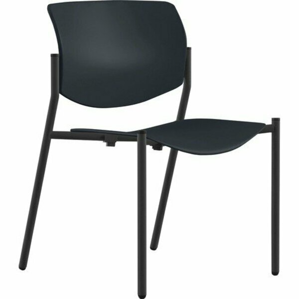 9To5 Seating CHAIR, STCK, PLSTC, 22in, BK/BK NTF1210A00BFP01